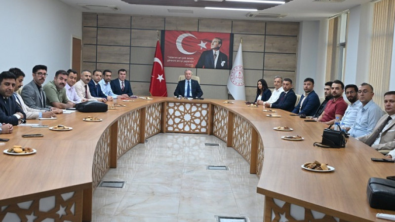 Millî Eğitim Müdürü Hasan Kökrek Başkanlığında 