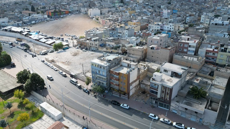 Haleplibahçe'de Otopark Projesi İçin Çalışmalar Sürüyor