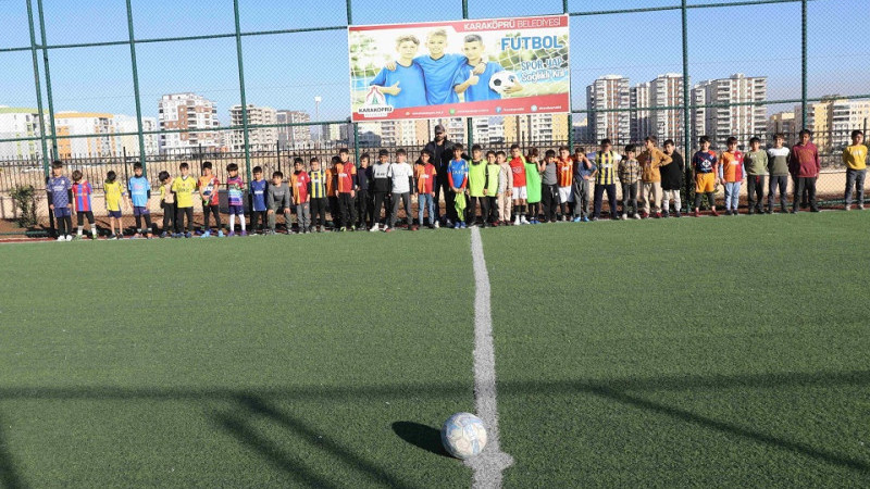 Karaköprü Açılan Spor Kurslarında Çocuklar Zamanlarını Değerlendiriyor