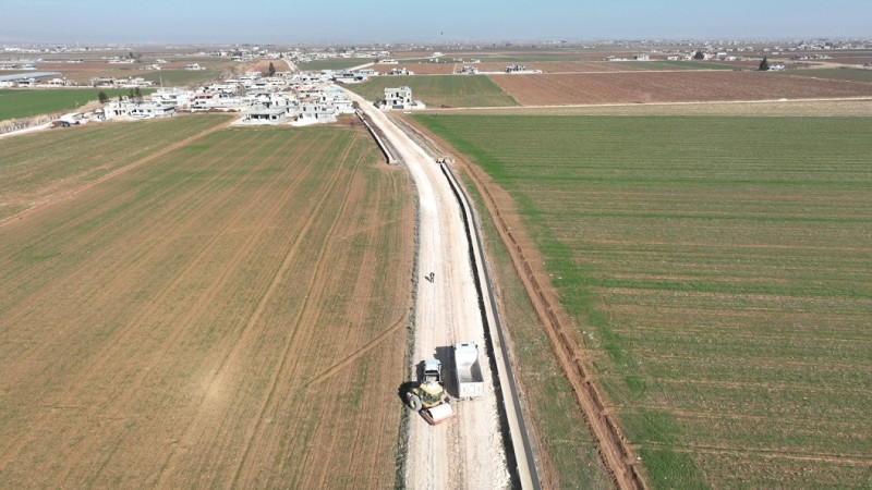 Büyükşehir  Harran ve Yardımcı Grup Yolunda Çalışmalarını Sürdürüyor