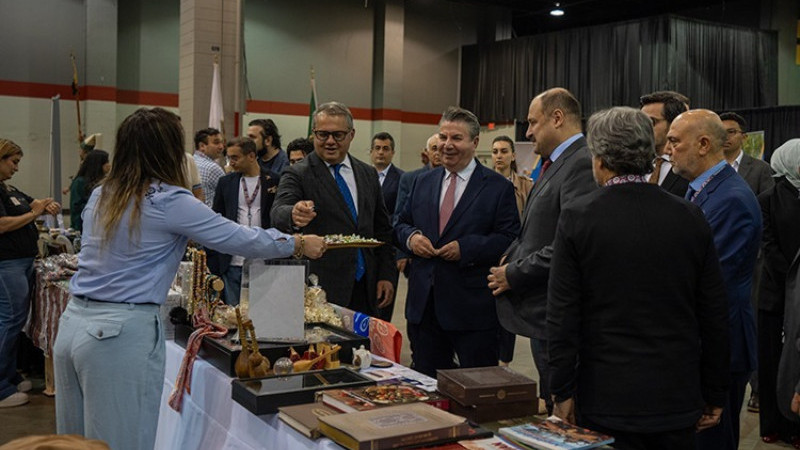 Başkan Gülpınar, Şanlıurfa'nın Tarihi ve Kültürel Mirasını ABD'ye Taşıdı