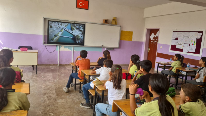 Şanlıurfa’da Suda Boğulma Olaylarına Karşı Öğrenciler Bilgilendirildi