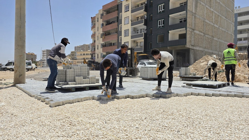 Eyyübiye Direkli Mahallesi’nde Yeni Yollar Hizmete Sunuluyor
