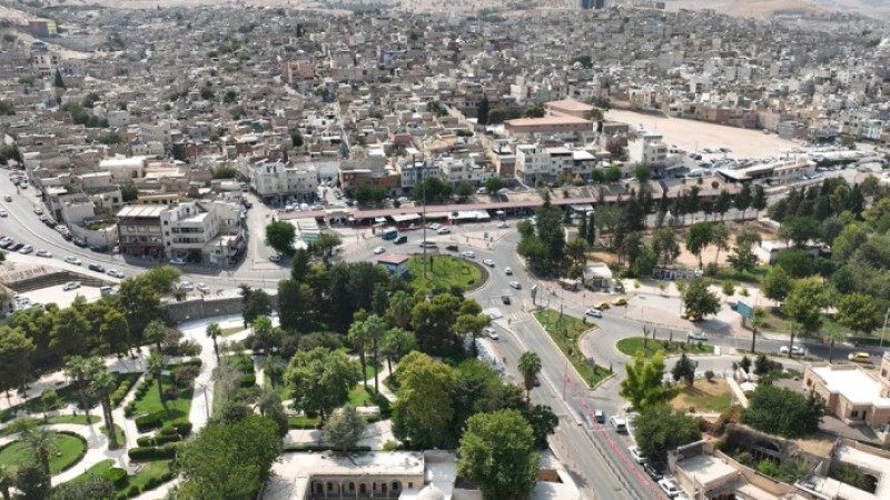 Büyükşehir Belediyesi'nden Balıklıgöl Çevresinde Tarihi Estetik Çalışmaları