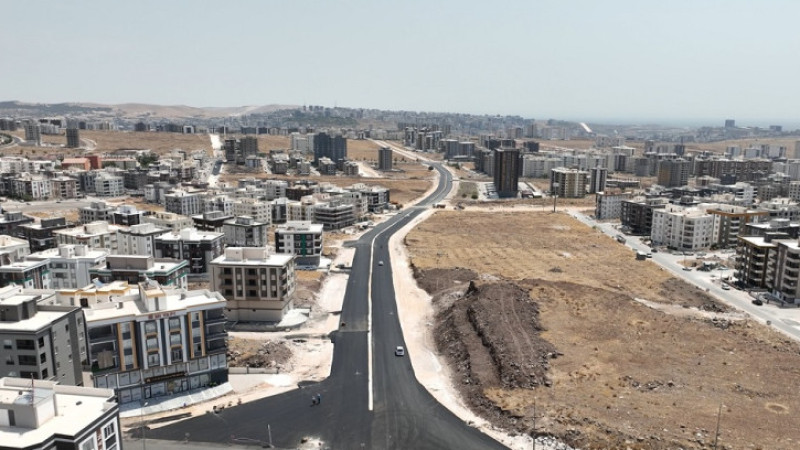 Şanlıurfa Büyükşehir Belediyesi Karaköprü'de Ulaşım Çalışmalarını Sürdürüyor