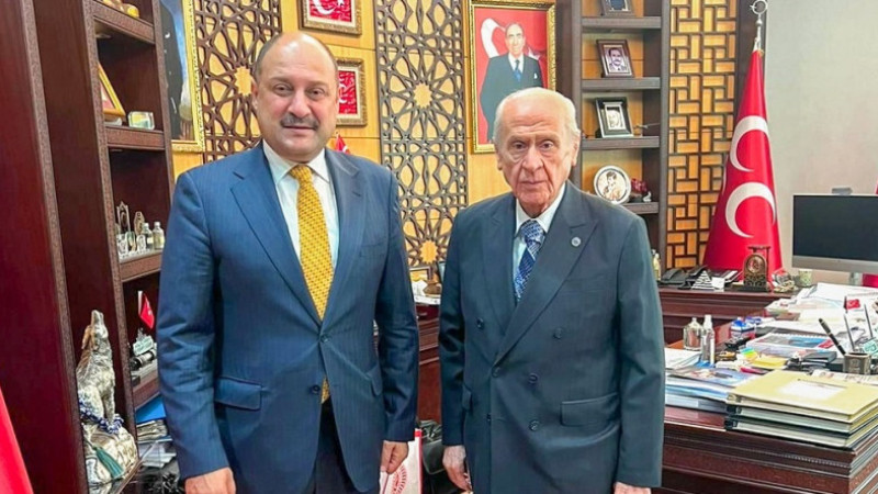 Başkan Gülpınar, MHP Genel Başkanı Devlet Bahçeli’yi Ziyaret Etti