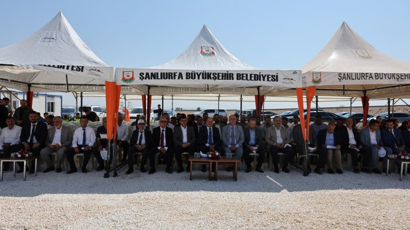 Suruç Atık Su Arıtma Tesisi’nin Temeli Atıldı