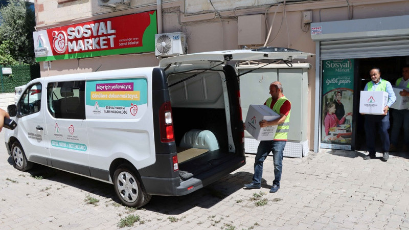 Karaköprü'de 2 Bin Aile Sosyal Marketten Ücretsiz Faydalanıyor