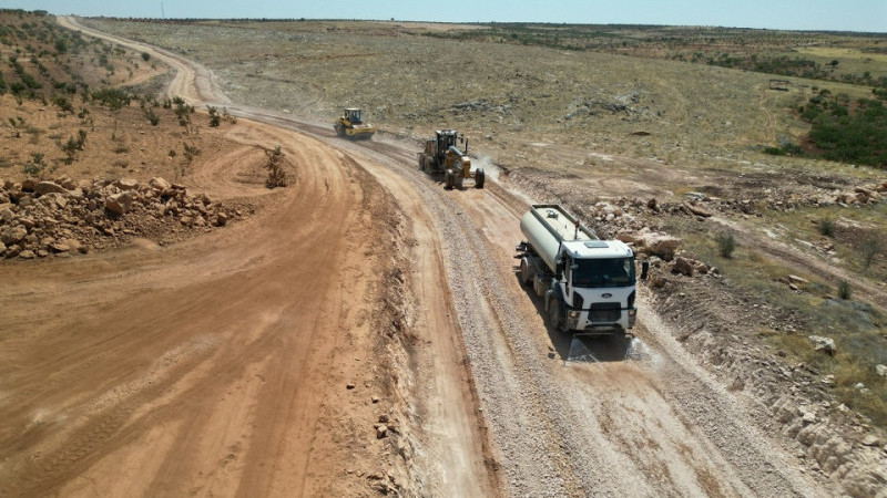 Büyükşehir Belediyesi 39 Kilometrelik Yolu Sıcak Asfaltla Buluşuyor 