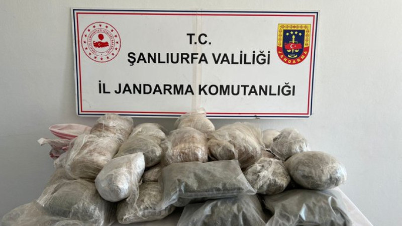 Birecik’te Uyuşturucu Operasyonu: 26 Kilo 400 Gram Esrar Ele Geçirildi
