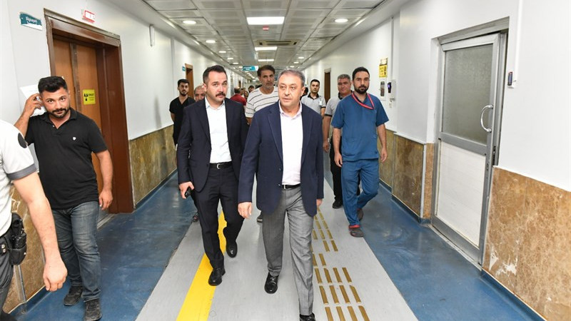 Vali Şıldak’tan Gece Mesaisi
