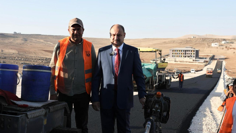 Başkan Gülpınar, Şehir Hastanesine Yapılan Yol Çalışmalarını İnceledi