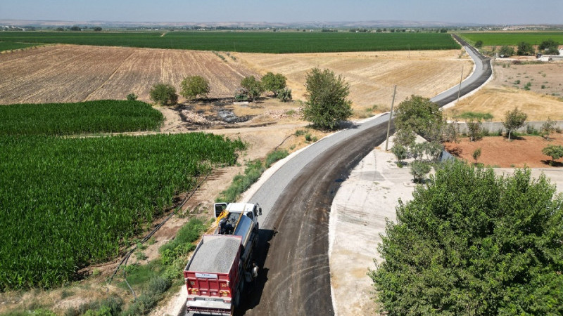 Şanlıurfa Büyükşehir Belediyesi Suruç’ta Ulaşım Çalışmalarını Sürdürüyor
