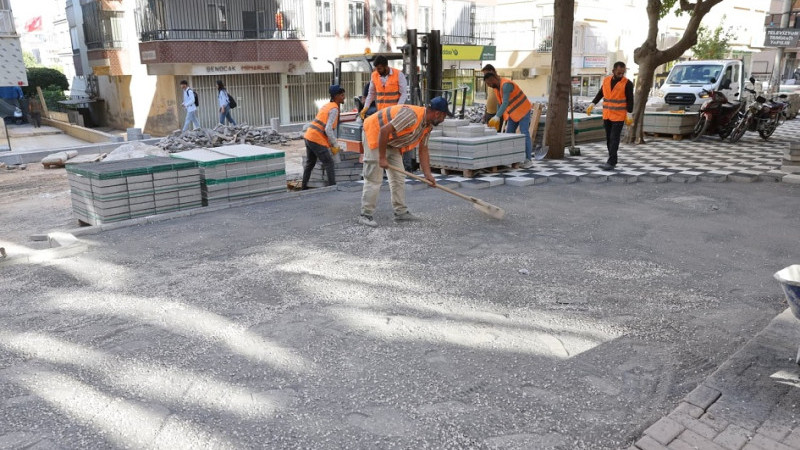 Karaköprü  Çankaya Mahallesi’nde  Prestij Sokak Yapılıyor