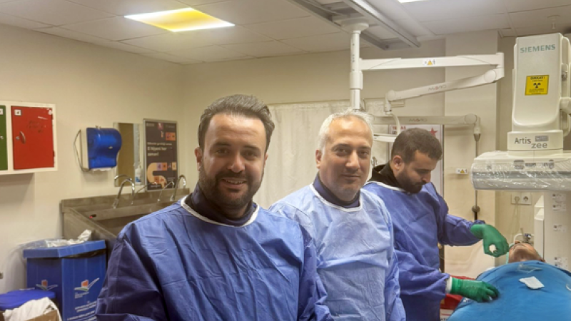 Şanlıurfa’da Kardiyoloji Alanında Bir İlk: IVUS Yöntemi ile Stent Uygulaması