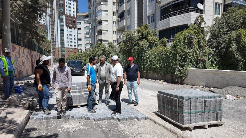 Karaköprü’de Altyapı Çalışmaları Sürüyor