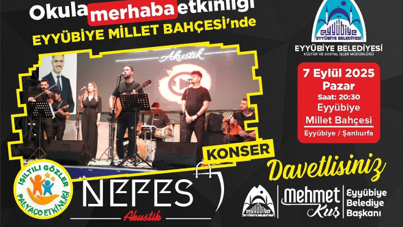 Eyyübiye’de Okula Merhaba Etkinliği