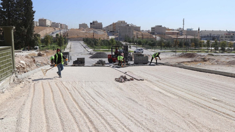 Haliliye'de  Üstyapı Çalışmaları Devam Ediyor