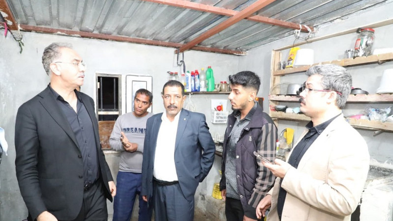 Başkan Kuş, Aileyi Taşıma Kararı Aldı