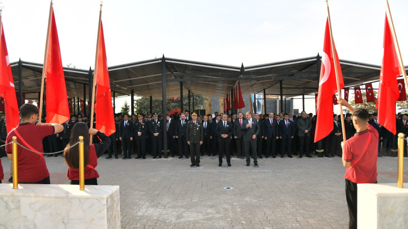 Şanlıurfa’da 10 Kasım Atatürk’ü Anma Töreni Düzenlendi
