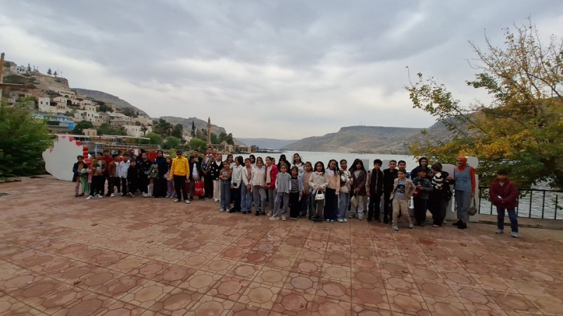 Şanlıurfa Büyükşehir Belediyesi Öğrencilere Halfeti Turu Düzenlendi