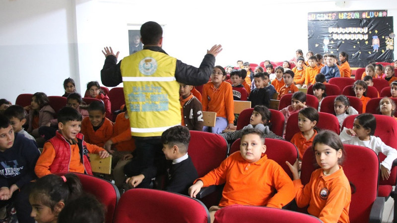 Haliliye'de Öğrencilere Sağlıklı Beslenme Konularında Bilgilendirme Yapıldı 