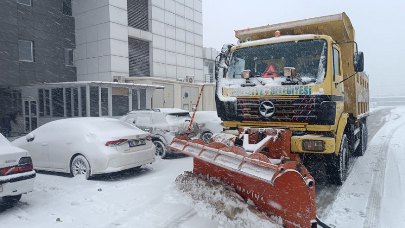 Haliliye''de Karla Mücadele Devam Ediyor