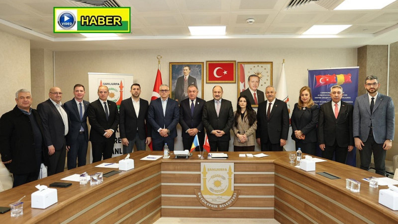 Şanlıurfa ile Romanya’nın Pitești Kenti Kardeş Şehir Oldu