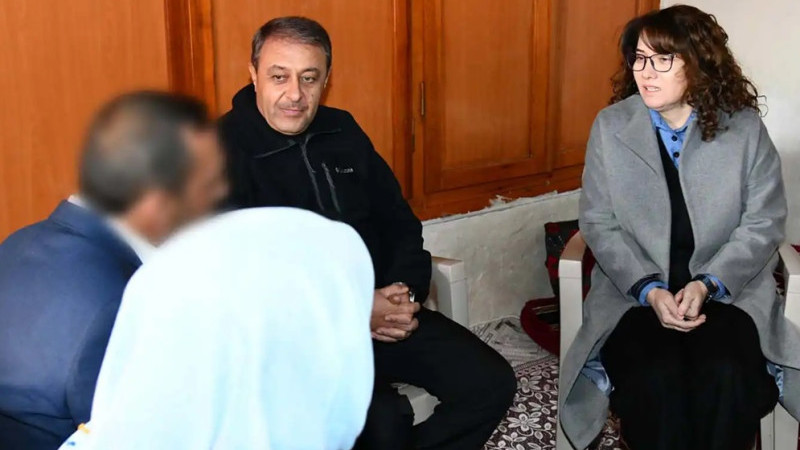 Vali Şıldak Umuda Kapı Açanları Evlerinde Ziyaret Etti