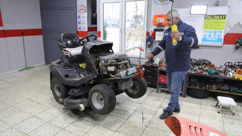Haliliye'de Üretim ve Onarım Faaliyetleri Devam Ediyor