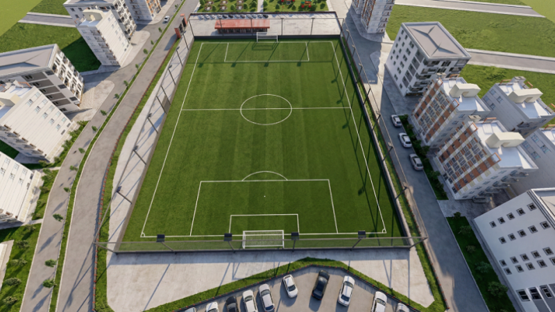 Karaköprü Belediyesi'nden Mehmetçik ve Atakent Mahallelerine Spor Yatırımı