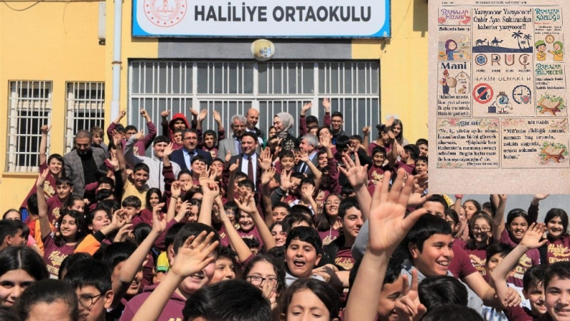 Şanlıurfa’daki Okuldan Bakanlığın Ramazan Projesine Destek