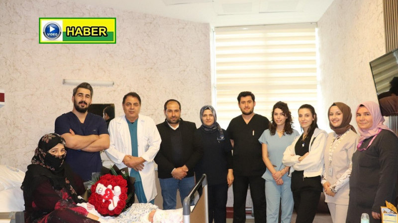 12 Yıllık Çocuk Özlemi Harran Üniversitesi Hastanesi’nde Son Buldu