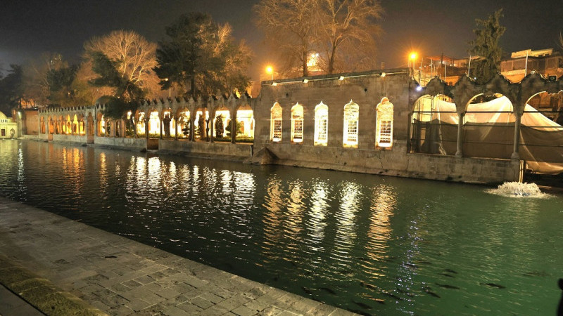 Balıklıgöl Aydınlatması Tamamlanıyor