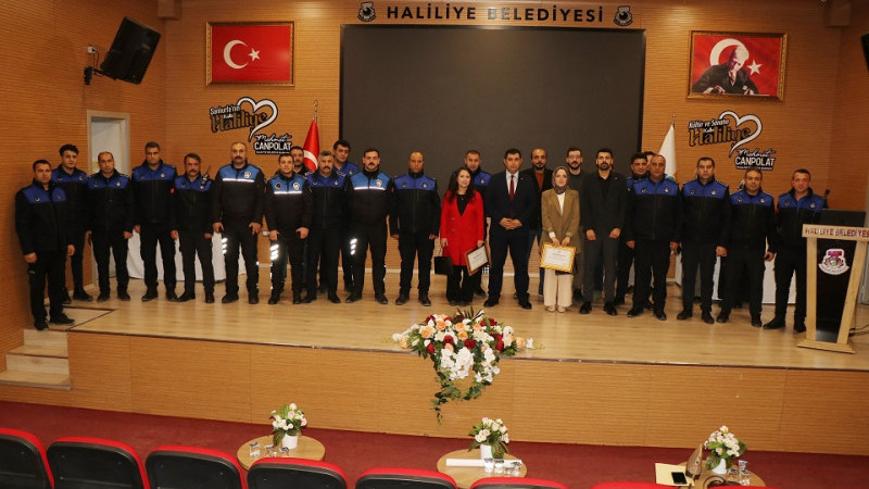 Haliliye Belediyesi Personellerine Çevre Sağlığı Eğitimi Verildi