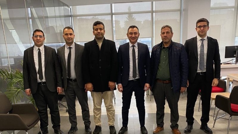 Şanlıurfa'da Muhtarlardan Ziraat Bankası’na Ziyaret