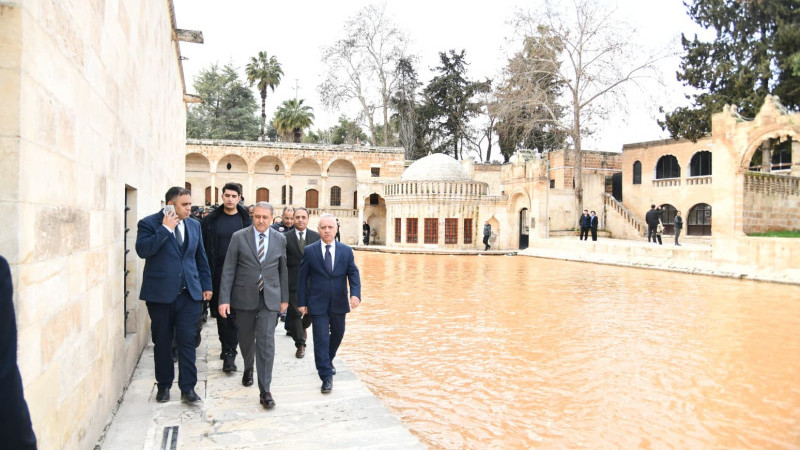 Vali Şıldak Balıklıgöl’de İncelemelerde Bulundu