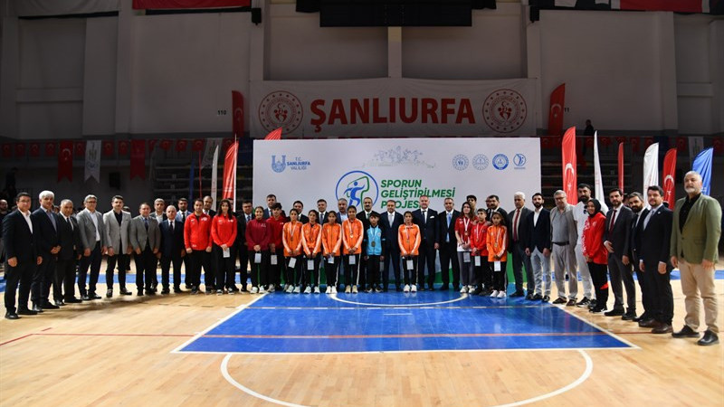 Sporun Geliştirilmesi Projesinin Startı Verildi