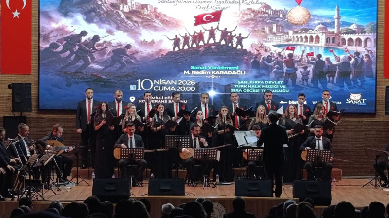 Şanlıurfa’nın Düşman İşgalinden Kurtuluşu Özel Konserle Kutlandı