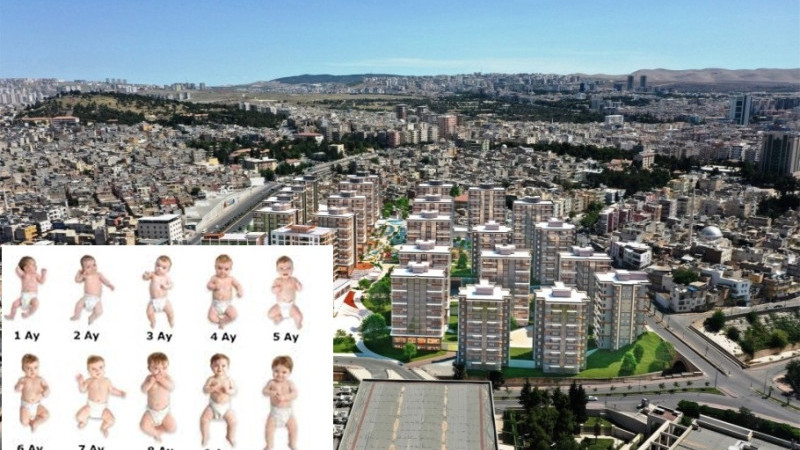 2025 Yılında Toplam Doğurganlık Hızının En Yüksek Olduğu İl Şanlıurfa Oldu