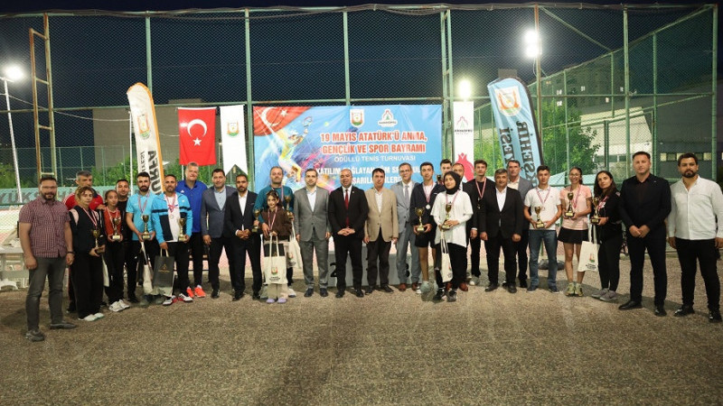 Şanlıurfa'da Tenis Turnuvası Sona Erdi
