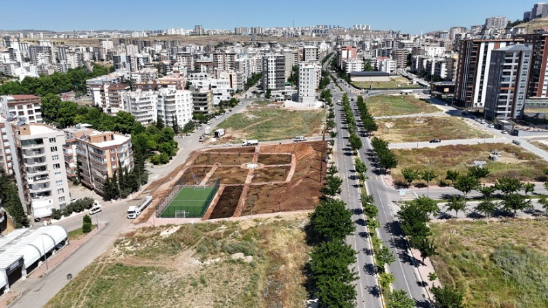 Karaköprü'de 2 Adet Yeni Park Hizmete Sunulacak