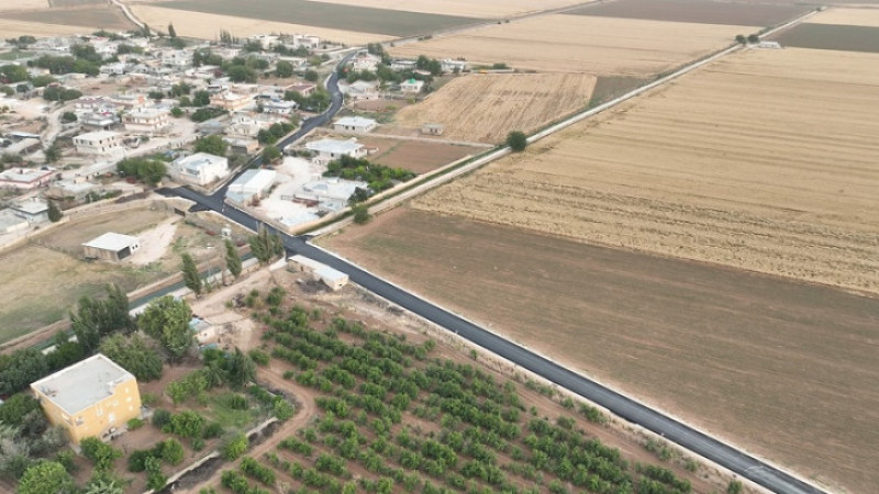 Şanlıurfa Büyükşehir Belediyesi'nin Sıcak Asfalt Çalışmaları Sürüyor