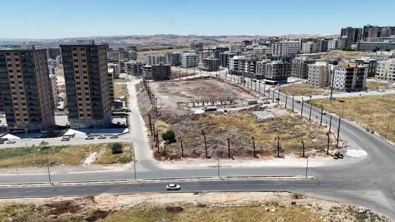 Karaköprü Mehmetçikte Spor Kompleksi Çalışmaları Sürüyor