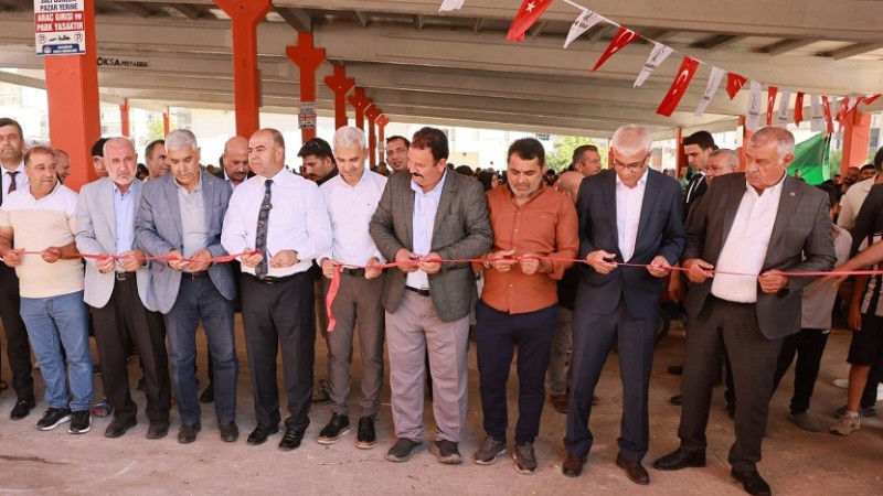 Karaköprü  Akbayır Mahallesi’nde Yeni Semt Pazarının Açılışı Yapıldı