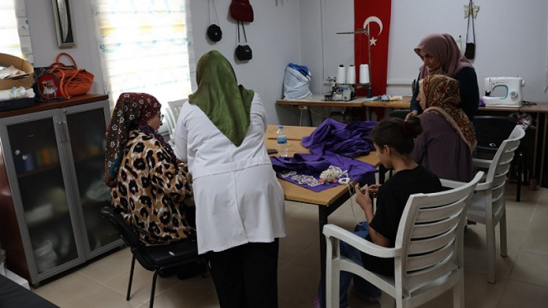 Haliliye'de Kadınlara Eğitim ve Meslek Desteği