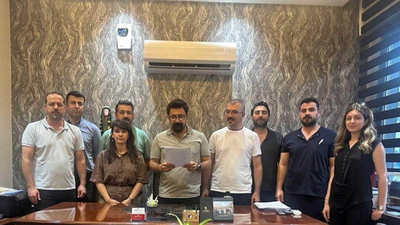 Şanlıurfa Tabip Odası'ndan KHK'li Sağlık Emekçileriyle İlgili Basın Açıklaması