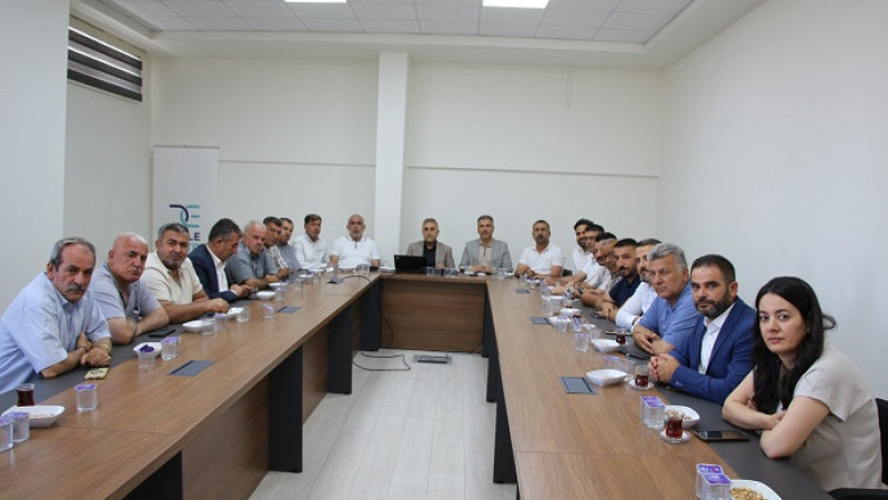 Mardinli Muhtarlardan Dicle Elektrik’e Ziyaret