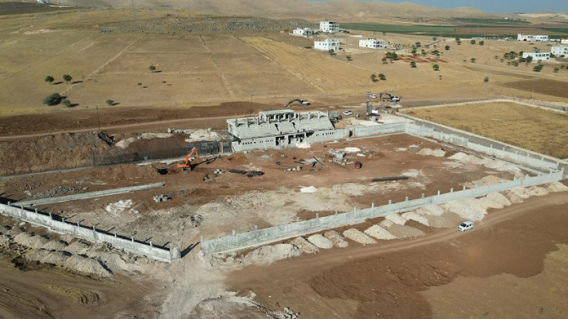 Haliliye'de Amatör Spor Kulüpleri Tesislerinin Yapımı Devam Ediyor