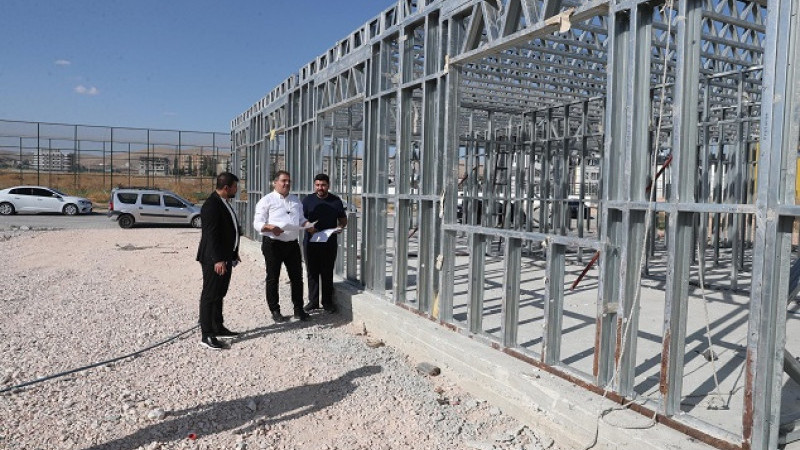 Haliliye 'de Keşif Kampüsünün Yapımı Sürüyor